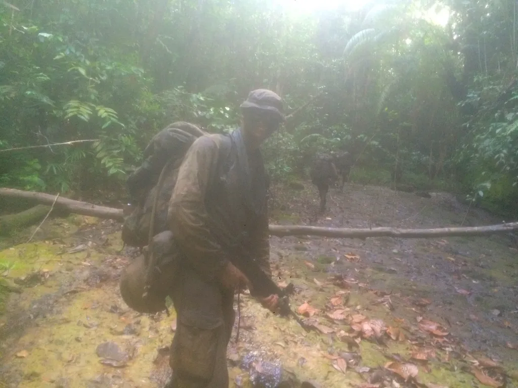 Al Hynes working in an operational environment